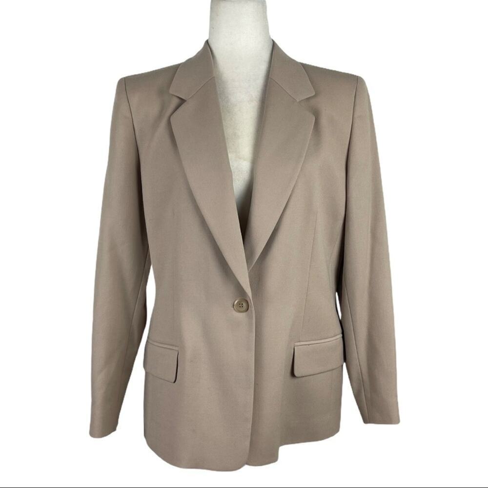 Pendleton Virgin Wool Single Button Blazer Sz 14p - image 5